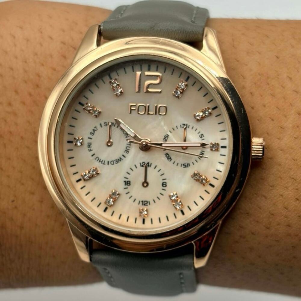 Gold Folio Men's Watch